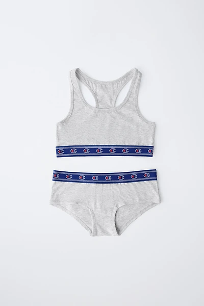AGES 8-14/ CHAMPION ® X ZARA TOP AND BRIEF SET