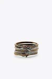 5-PACK OF SNAKE BRACELETS
