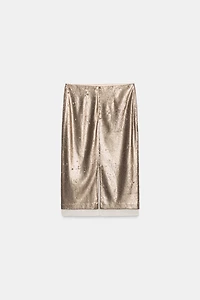 JUPE MIDI PAILLETTES ZW COLLECTION