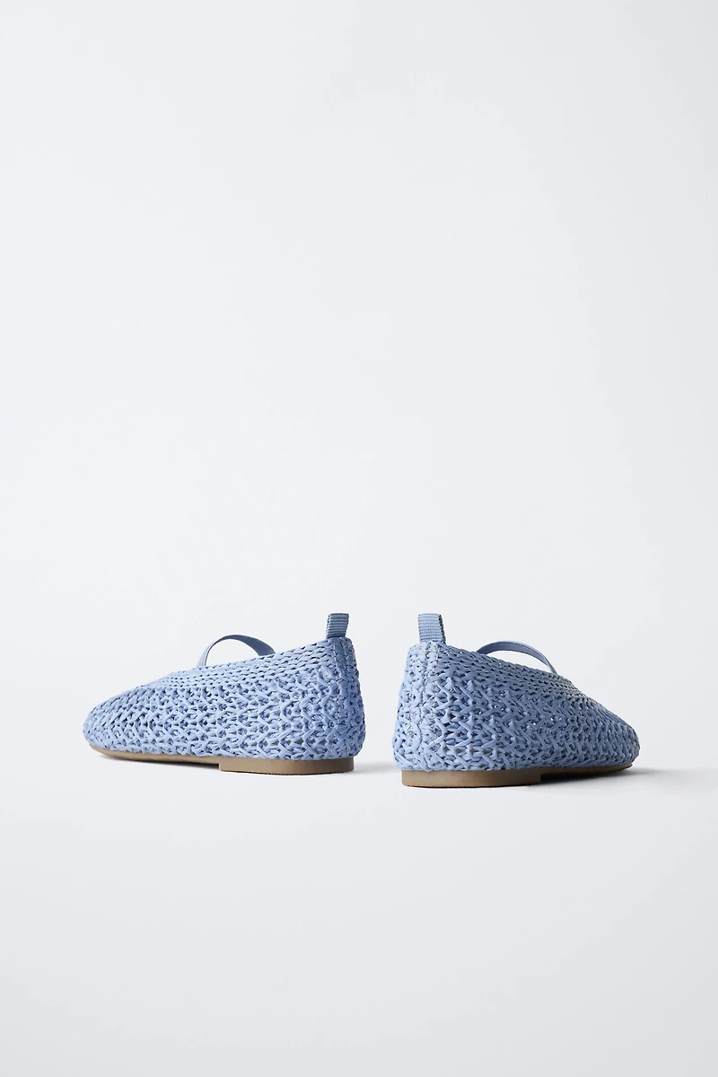 BRAIDED BALLET FLATS