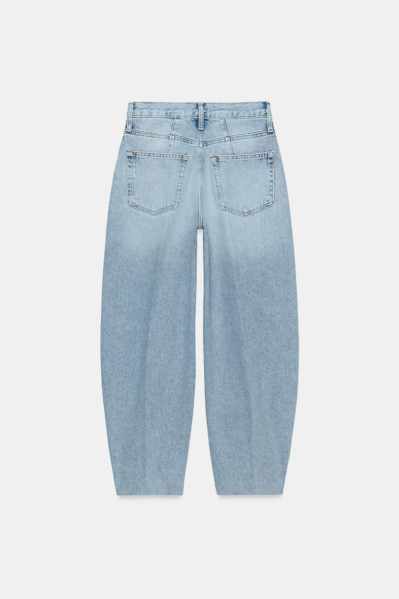 ZW COLLECTION HIGH WAIST TAPERED JEANS