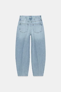 ZW COLLECTION HIGH WAIST TAPERED JEANS