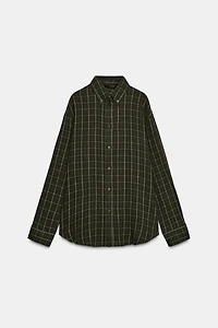 CHEMISE OVERSIZE À CARREAUX