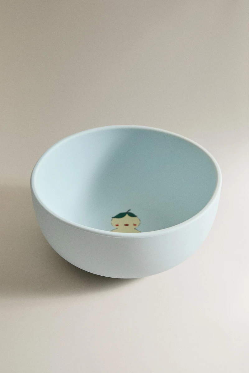 KIDS' SILICONE CHICK BOWL