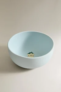 KIDS' SILICONE CHICK BOWL