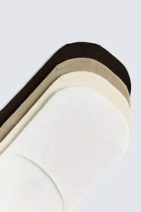 4-PACK OF INVISIBLE SOCKS