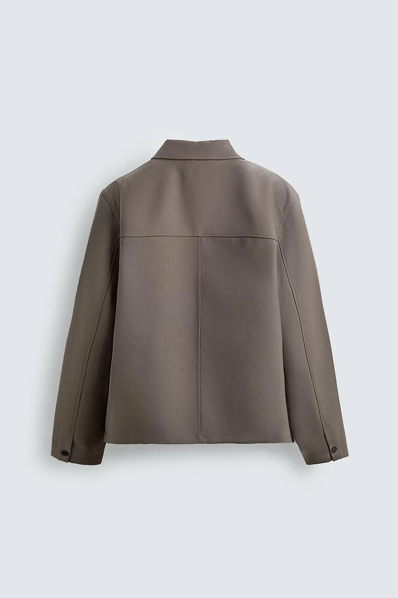 SURCHEMISE RELAXED FIT À POCHES