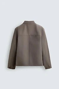 SURCHEMISE RELAXED FIT À POCHES