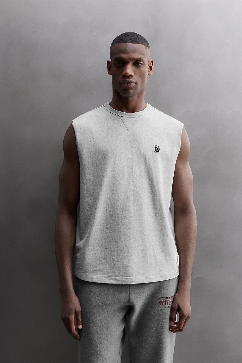 EMBROIDERED TANK TOP