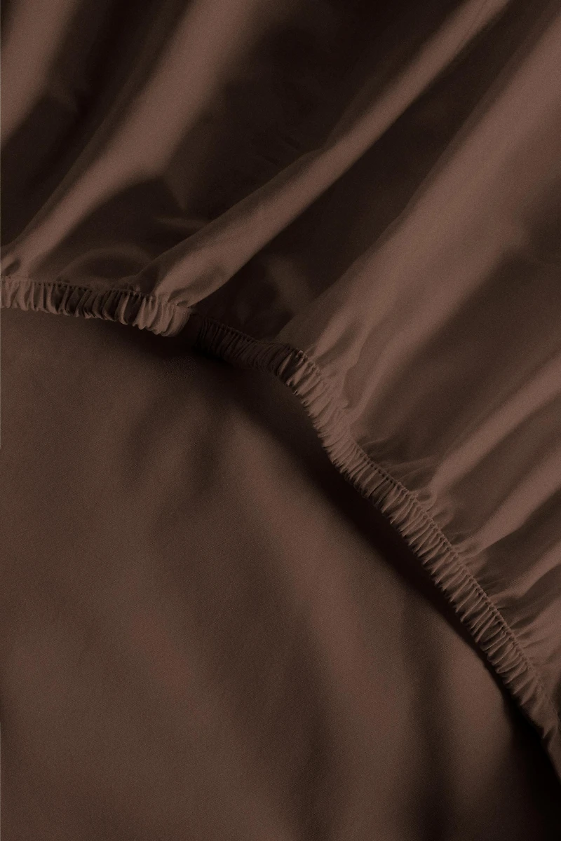 PERCALE FITTED SHEET | 15.7" THICK (200 THREAD COUNT)