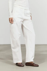 Pantalon cargo en coton