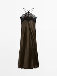Satin camisole dress - Studio