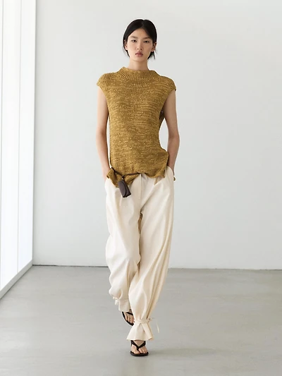 Top en maille de coton