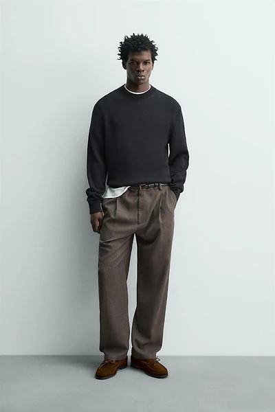 REGULAR FIT COTTON JUMPER