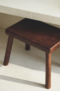 ACACIA WOOD STOOL