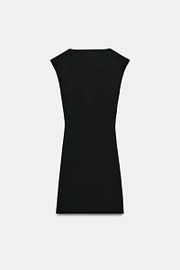 STRETCH KNIT CUT OUT DRESS