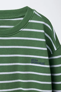 HEAVYWEIGHT STRIPED T-SHIRT