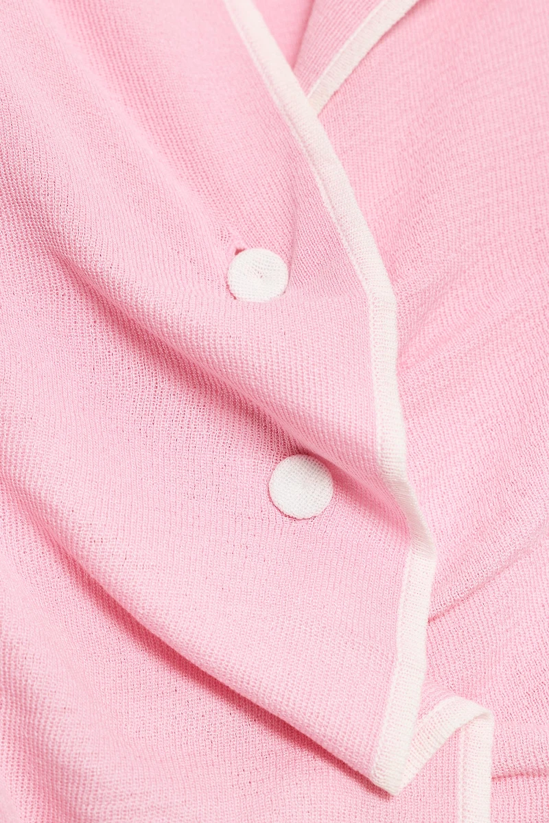 RUCHED KNIT TOP