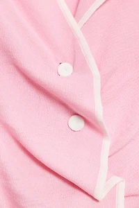 RUCHED KNIT TOP