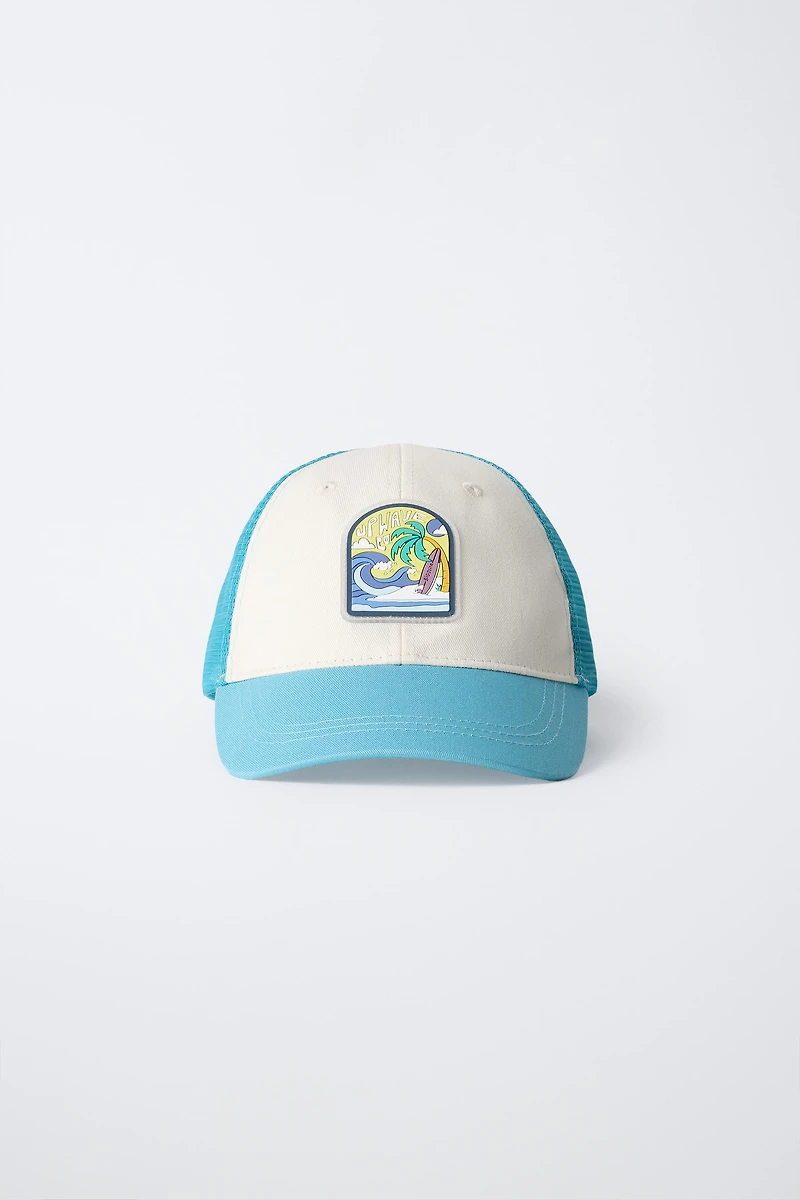 STICKER MESH HAT
