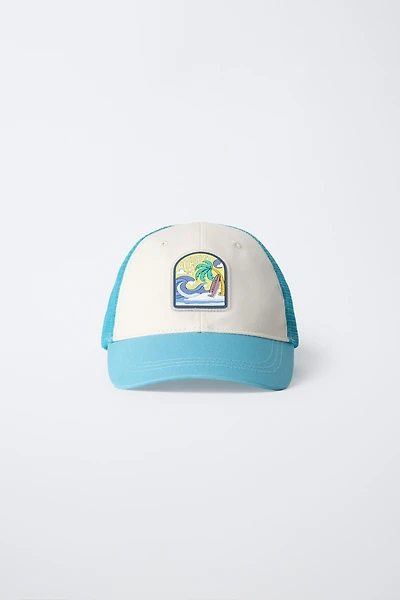STICKER MESH HAT