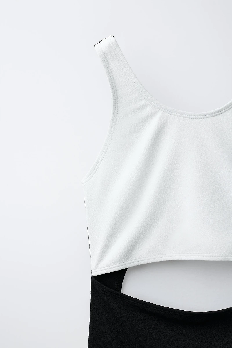 6-14 YEARS/ CUT OUT SWIMSUIT