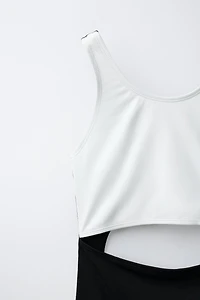 6-14 YEARS/ CUT OUT SWIMSUIT