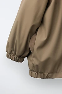 RUBBERIZED WATER REPELLENT RAINCOAT