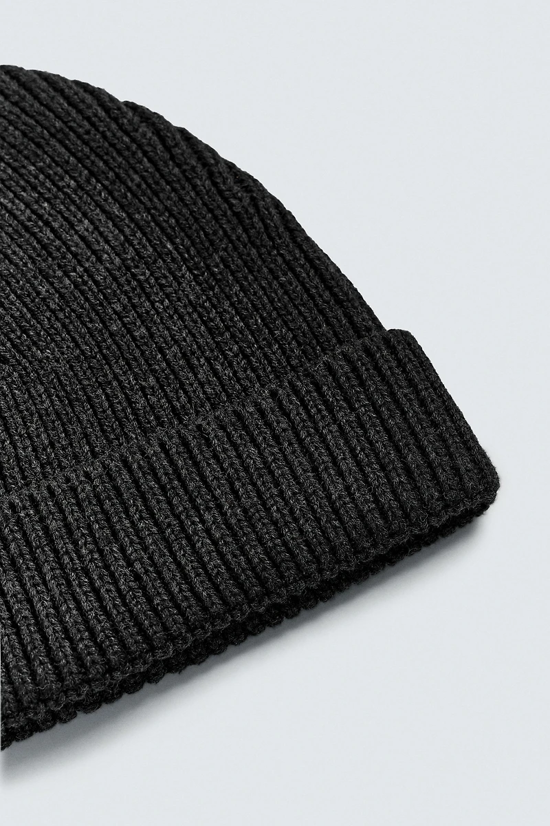 ORIGINS COTTON BLEND BEANIE