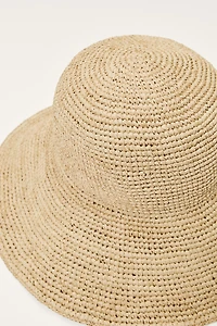 LIMITED EDITION RAFFIA BUCKET HAT