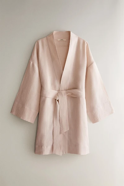 LINEN ROBE