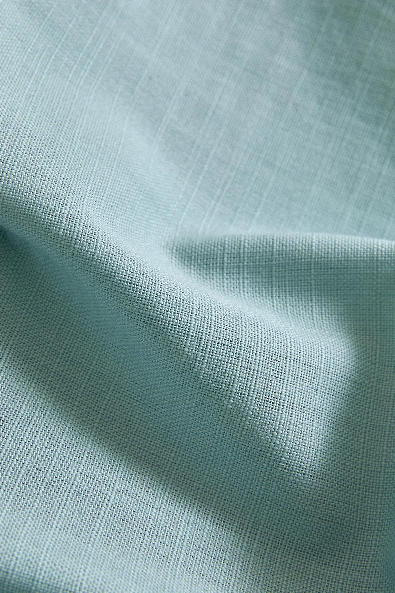 HEMSTITCHED COTTON TABLECLOTH