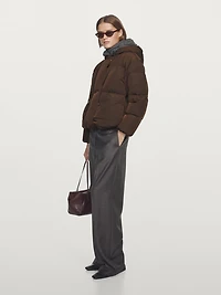 Veste matelassée à capuche déperlante