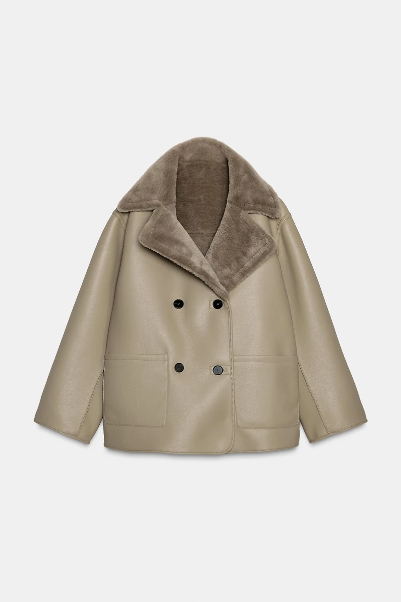 MANTEAU RÉVERSIBLE DOUBLE FACE