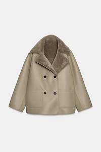 MANTEAU RÉVERSIBLE DOUBLE FACE