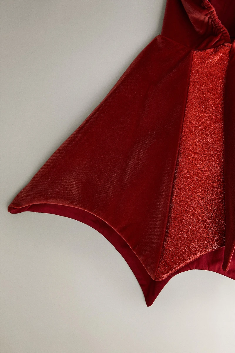 CHILDREN'S HALLOWEEN DEVIL CAPE COSTUME