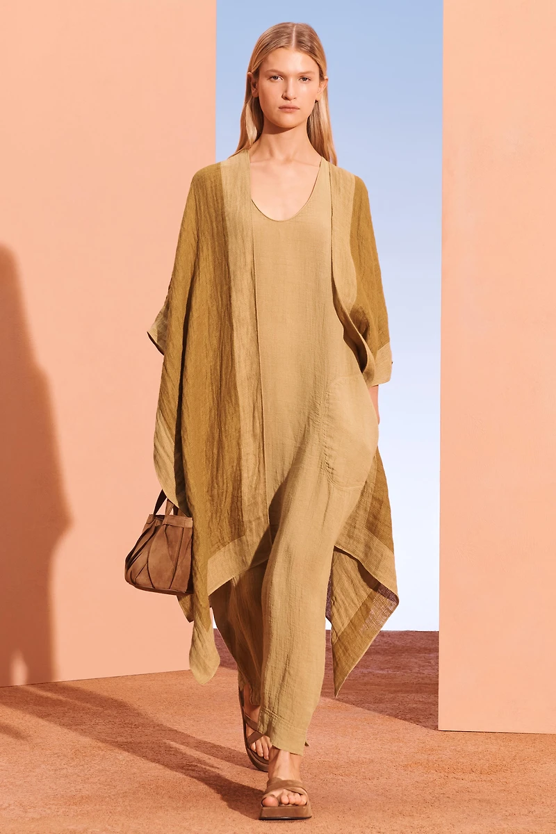 CLR BLCK CAFTAN