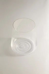 CONICAL CRYSTALLINE TUMBLER