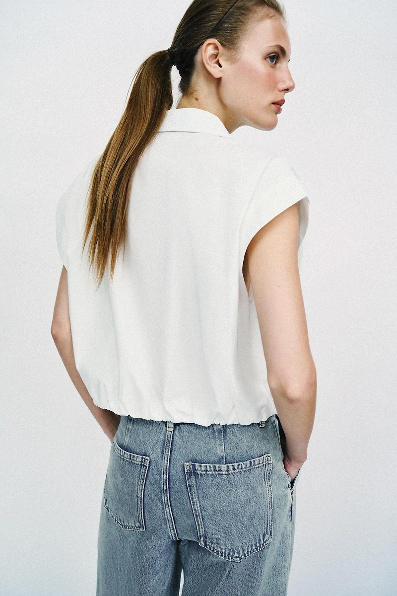 CHEMISE COURTE BOULE