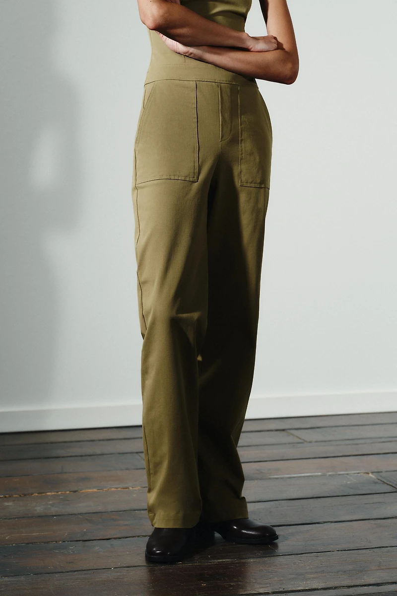 STRAPLESS FULL-LENGTH JUMPSUIT