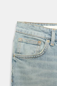 TRF LOW-RISE BOOTCUT JEANS