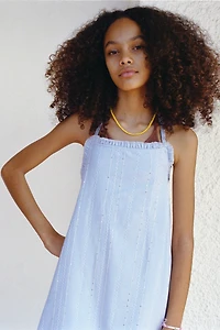 ROBE BRODÉE À PAILLETTES