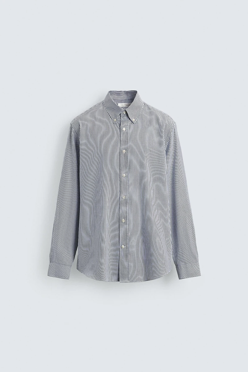 CHEMISE STRUCTURÉE À RAYURES