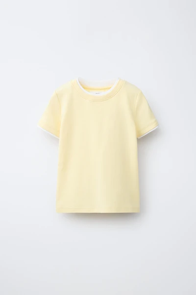 DOUBLE LAYER MODAL T-SHIRT