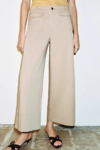 JUPE-CULOTTE Z1975 À POCHES