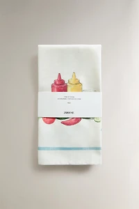 BARBECUE KITCHEN TOWELS (PACK OF 2)