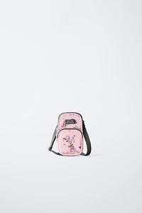 VINYL CROSSBODY PHONE CASE