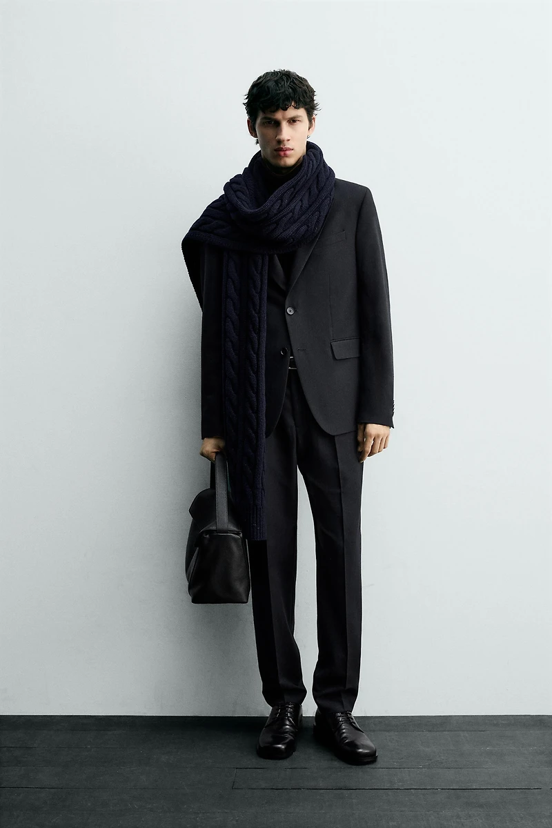 PANTALON DE COSTUME À RAYURES TENNIS