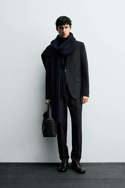 PANTALON DE COSTUME À RAYURES TENNIS