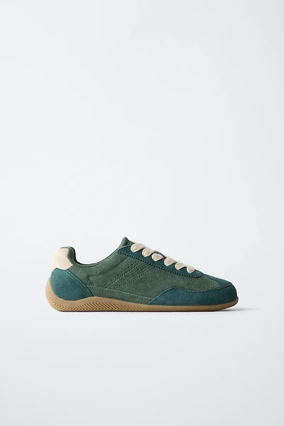 LEATHER SNEAKERS